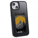 iPhone 13/iPhone 14 Skal med Inbyggd Display E Ink Case Svart