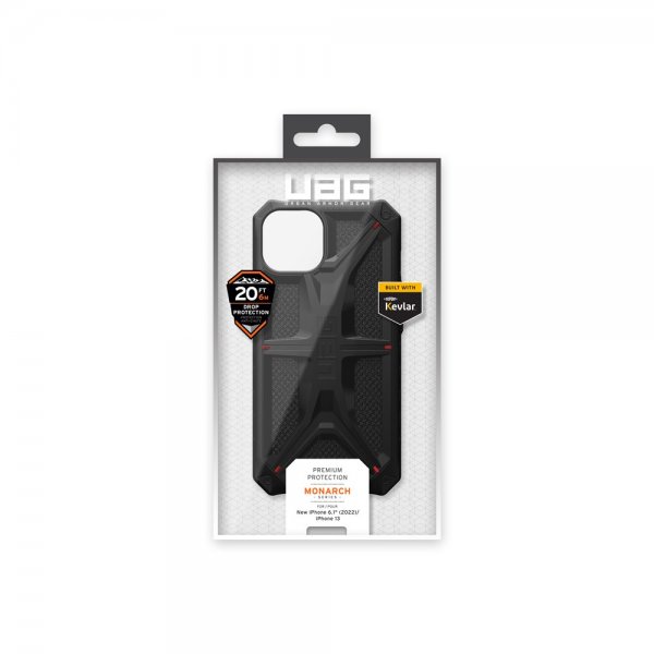 Urban Armor Gear (UAG) iPhone 13/iPhone 14 Skal Monarch Kevlar Black