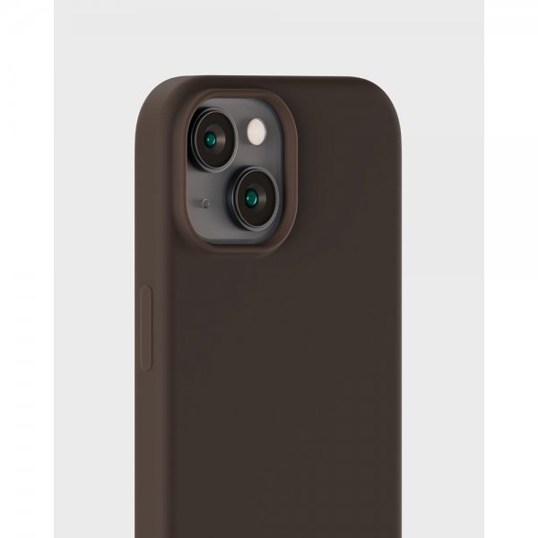 holdit iPhone 13/iPhone 14 Skal Silikon Chocolate