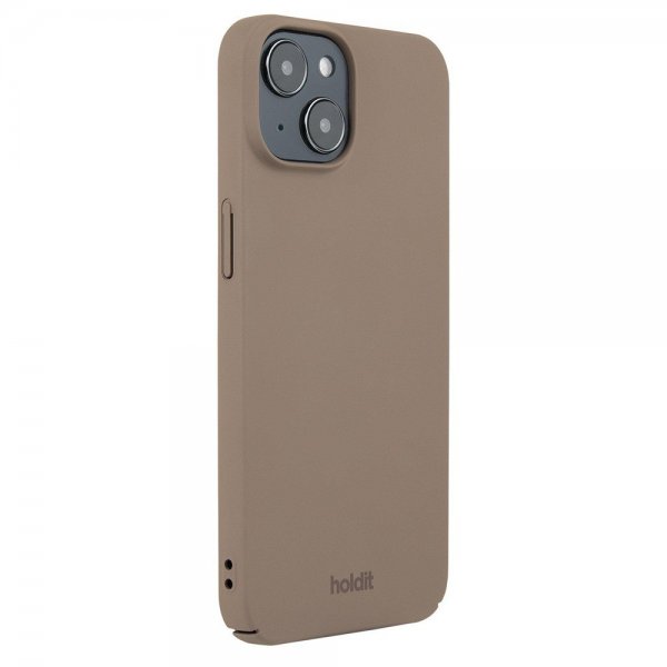 holdit iPhone 13/iPhone 14 Skal Slim Case Mocha Brown