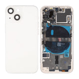 iPhone 13 Mini Baksida Komplett Med Smådelar - Vit