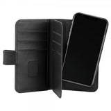 Gear iPhone 13 Mini Fodral 7 Kortfack Löstagbart Skal Svart