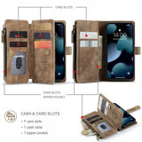 CaseMe iPhone 13 Mini Fodral C30 Series Brun