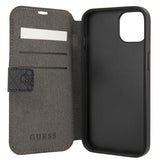 Guess iPhone 13 Mini Fodral Printed Stripe Grå