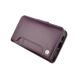 Rvelon iPhone 13 Mini Fodral Utfällbart Kortfack Lila