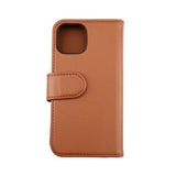 Rvelon iPhone 13 Mini Fodral Magnetiskt Avtagbart Skal Brun