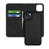 Rvelon iPhone 13 Mini Fodral Magnetiskt Avtagbart Skal Svart