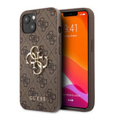 Guess iPhone 13 Mini Skal Big Logo Brun