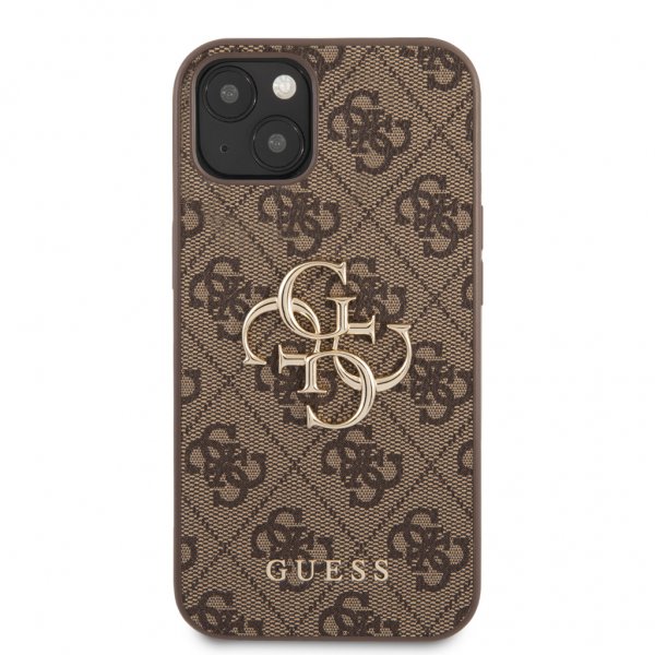 Guess iPhone 13 Mini Skal Big Logo Brun
