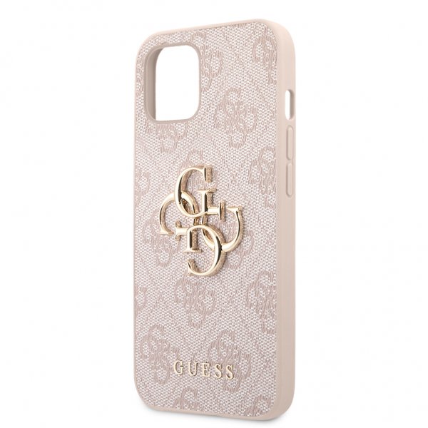 Guess iPhone 13 Mini Skal Big Logo Rosa