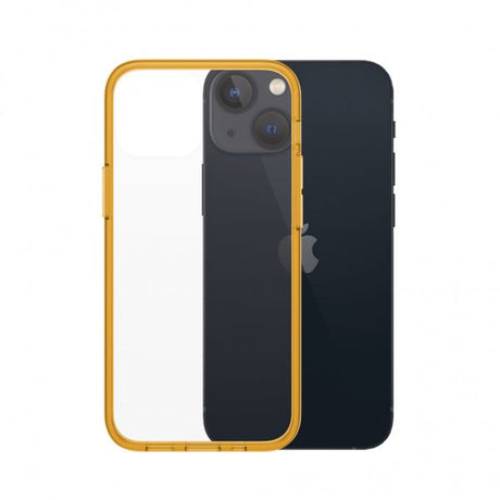 PanzerGlass iPhone 13 Mini Skal ClearCase Color Tangerine