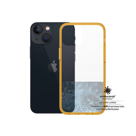 PanzerGlass iPhone 13 Mini Skal ClearCase Color Tangerine