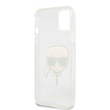 Karl Lagerfeld iPhone 13 Mini Skal Full Glitter Silver