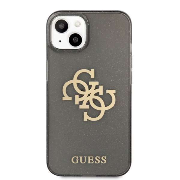 Guess iPhone 13 Mini Skal Full Glitter Svart