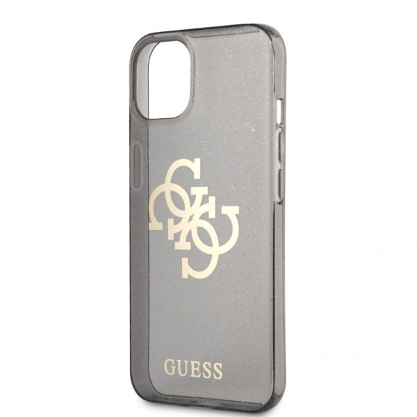 Guess iPhone 13 Mini Skal Full Glitter Svart