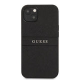 Guess iPhone 13 Mini Skal Hot Stamp Metal Logo Svart
