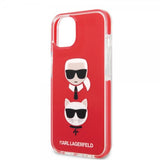 Karl Lagerfeld iPhone 13 Mini Skal Karl & Choupette Röd