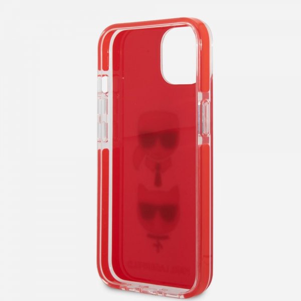 Karl Lagerfeld iPhone 13 Mini Skal Karl & Choupette Röd