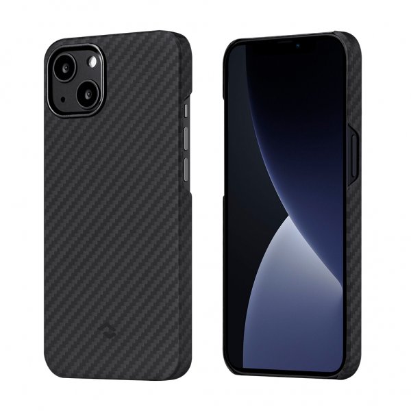 Pitaka iPhone 13 Mini Skal MagEZ Case 2 Black/Grey Twill