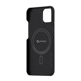 Pitaka iPhone 13 Mini Skal MagEZ Case 2 Black/Grey Twill