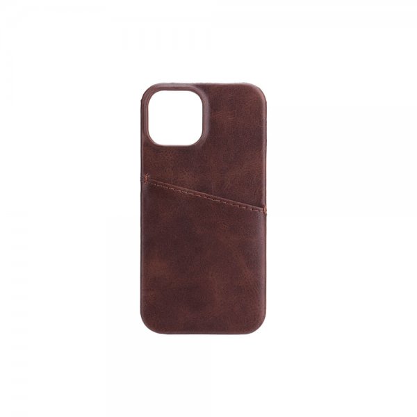 Onsala iPhone 13 Mini Skal med ett Kortfack Brun