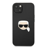 Karl Lagerfeld iPhone 13 Mini Skal Metal Logo Svart