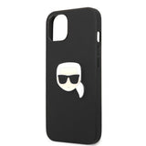 Karl Lagerfeld iPhone 13 Mini Skal Metal Logo Svart