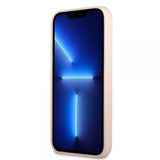Guess iPhone 13 Mini Skal Metal Triangle Rosa
