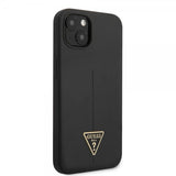 Guess iPhone 13 Mini Skal Metal Triangle Svart