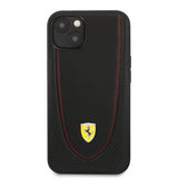 Ferrari iPhone 13 Mini Skal Perforerad Svart