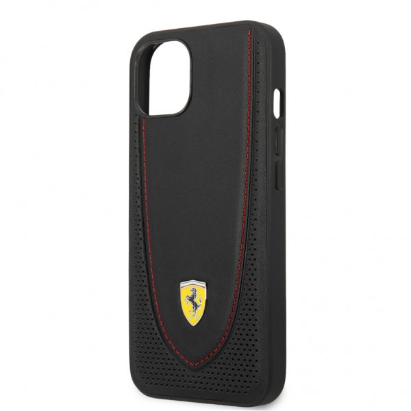 Ferrari iPhone 13 Mini Skal Perforerad Svart