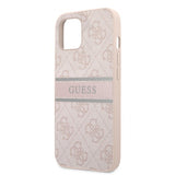 Guess iPhone 13 Mini Skal Printed Stripe Rosa
