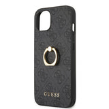Guess iPhone 13 Mini Skal Ring Stand Grå