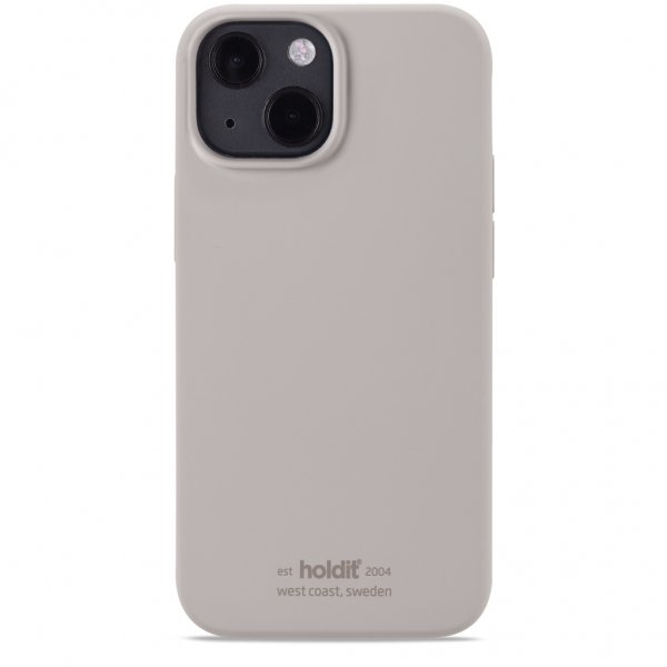 holdit iPhone 13 Mini Skal Silikon Taupe