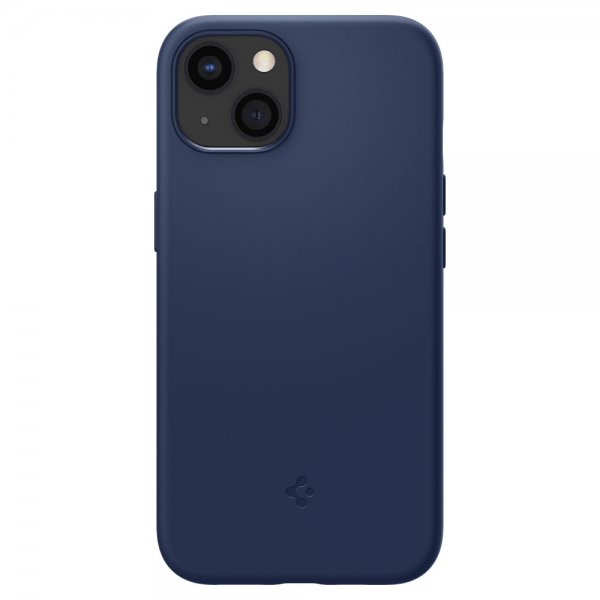 Spigen iPhone 13 Mini Skal Silicone Fit Navy Blue