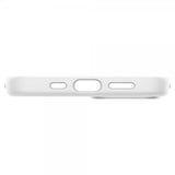 Spigen iPhone 13 Mini Skal Silicone Fit Vit