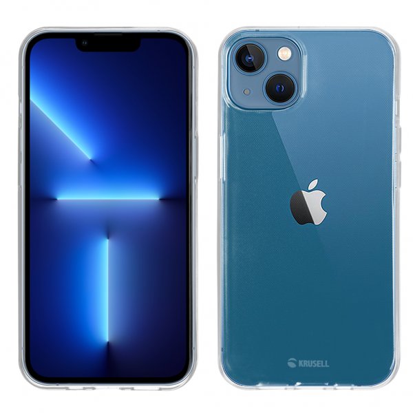 Krusell iPhone 13 Mini Skal SoftCover Transparent