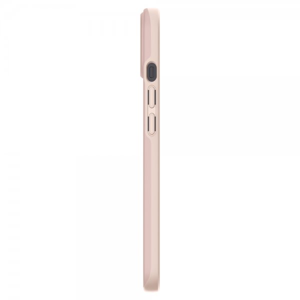 Spigen iPhone 13 Mini Skal Thin Fit Pink Sand