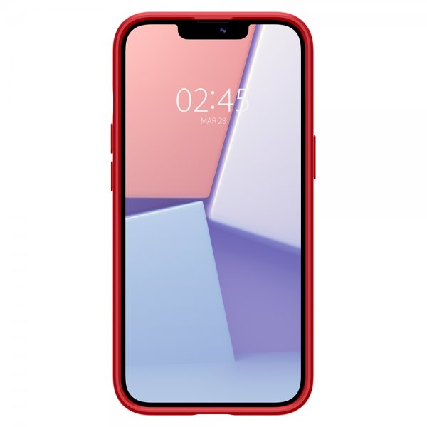 Spigen iPhone 13 Mini Skal Thin Fit Röd