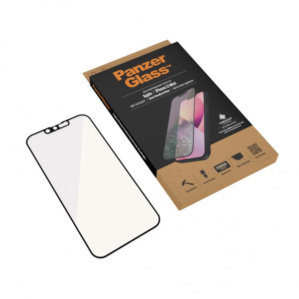 PanzerGlass iPhone 13 Mini Skärmskydd Edge-to-Edge Anti-Bluelight