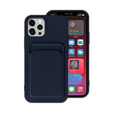 iPhone 13 Skal Korthållare Blå