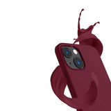 Rvelon iPhone 13 Skal Silikon Lila