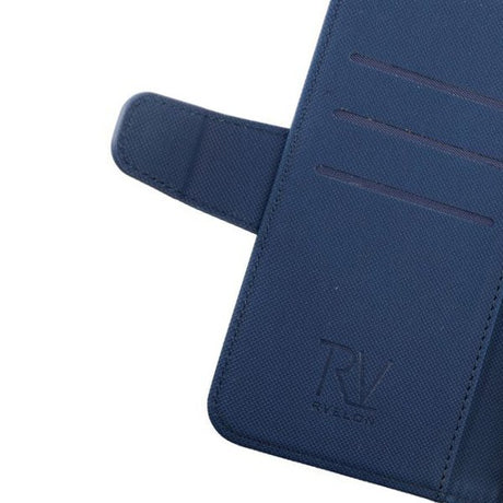 Rvelon iPhone 13 Fodral Utfällbart Kortfack Blå