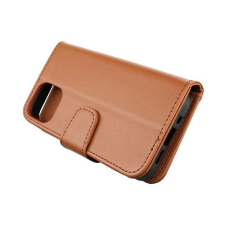 Rvelon iPhone 13 Fodral Utfällbart Kortfack Brun