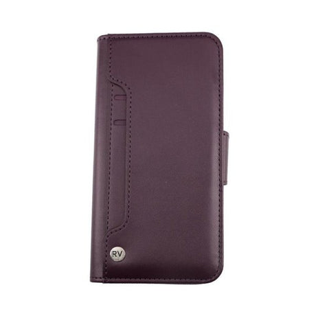 Rvelon iPhone 13 Fodral Utfällbart Kortfack Lila