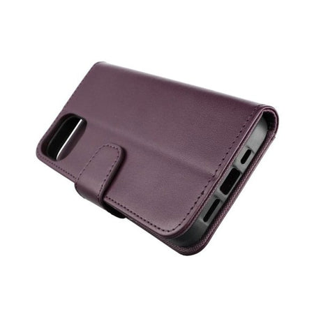 Rvelon iPhone 13 Fodral Utfällbart Kortfack Lila