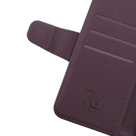 Rvelon iPhone 13 Fodral Utfällbart Kortfack Lila