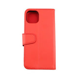 Rvelon iPhone 13 Fodral Utfällbart Kortfack Röd