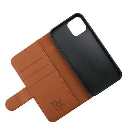 Rvelon iPhone 13 Fodral Magnetiskt Avtagbart Skal Brun