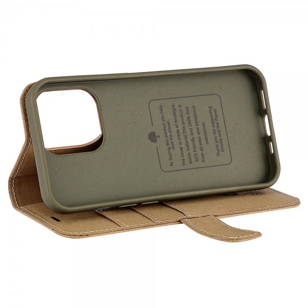 Onsala iPhone 13 Pro Fodral ECO Wallet Sand